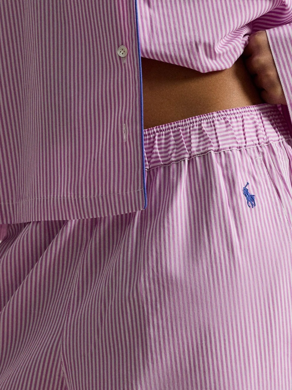 Ralph Lauren Red & White Striped Pajama Set - Picture 13 of 13